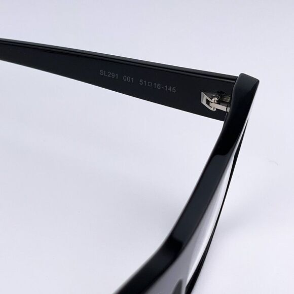 NEW Saint Laurent SL291 001 Black Cat Eye Blue Block Women Eyeglasses main image 11